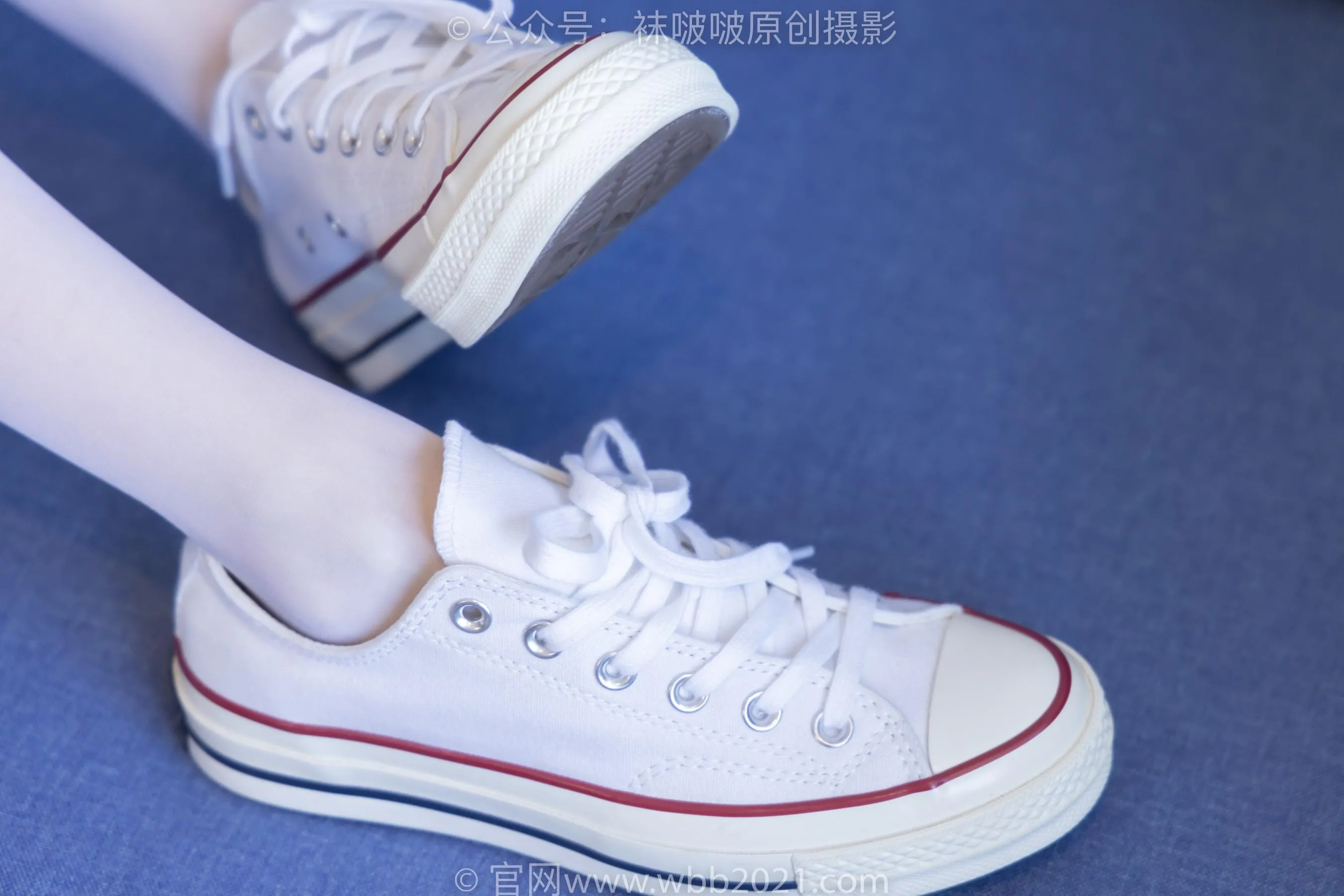 [BoBoSocks袜啵啵]NO.234 稚予-板鞋、白丝 [47P]插图6